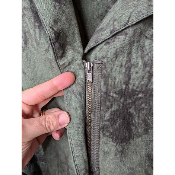 WILDFANG Green/Black The Essential High Waisted Coveralls Jumpsuit Size 2X - Picture 6 of 12